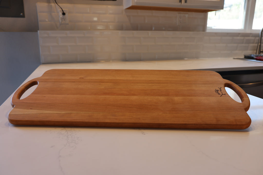 Large Cherry Charcuterie Board | Two Handles