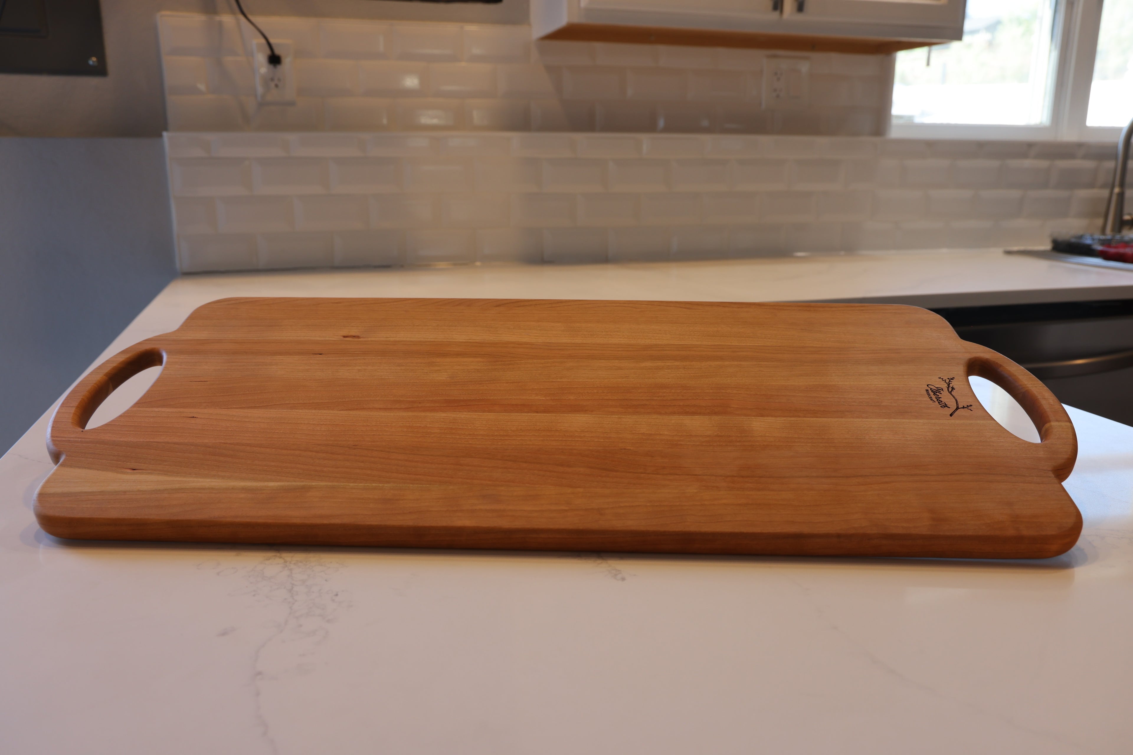 Large Cherry Charcuterie Board | Two Handles