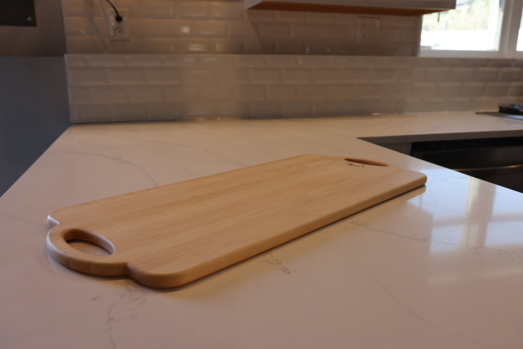 Large Maple Charcuterie Board | Two Handles