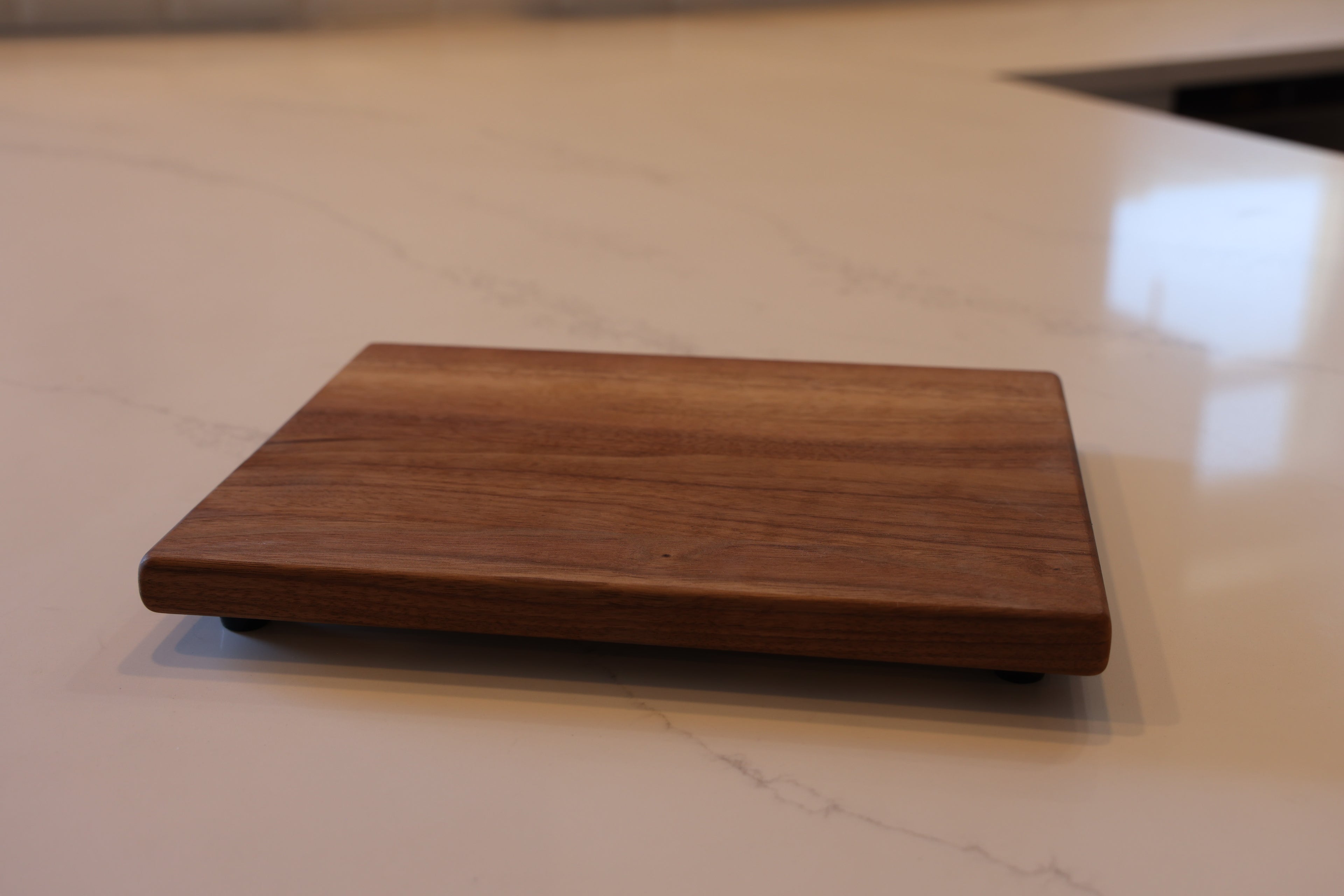Walnut Prep Board With Feet