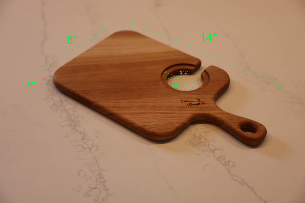 Cherry Wine & Cheese Board Set Of 3