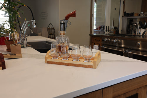 Bourbon Tray | Maple on Cherry
